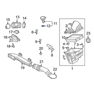 Mazda OE - Mass Air Flow Sensor O-Ring
