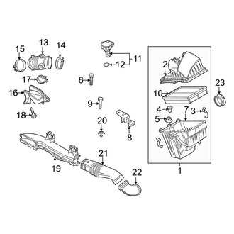 Mazda OE - Engine / Transaxle - Air Intake