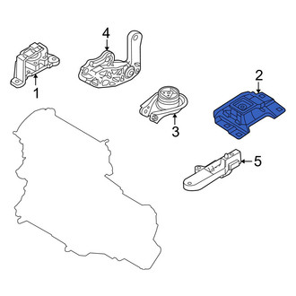 Mazda OE - Manual Transmission Mount