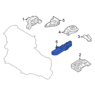 Mazda OE - Engine Mount Bracket