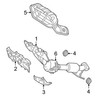 Mazda OE - Exhaust System - Manifold (W/O SkyActiv)
