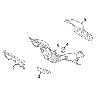 Mazda OE - Exhaust System - Manifold