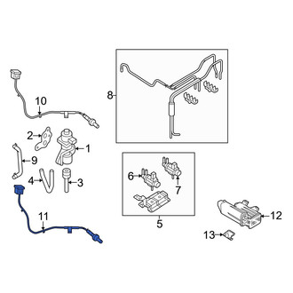 Mazda OE - Rear Oxygen Sensor