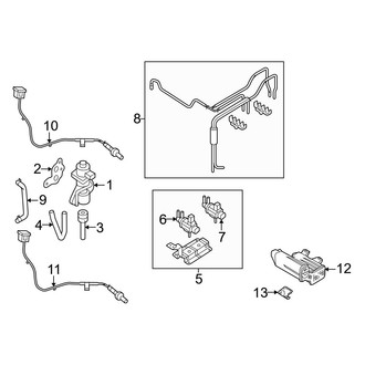 Mazda OE - Emission System - Emission Components (W/O SkyActiv)