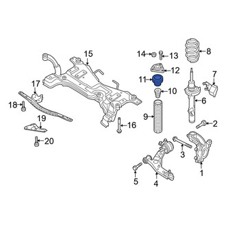 Mazda OE - Suspension Strut Mount Insulator