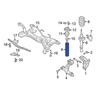 Mazda OE - Suspension Strut Bellows