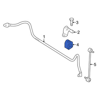 Mazda OE - Front Suspension Stabilizer Bar Bushing