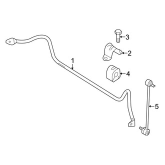 Mazda OE - Front Suspension - Stabilizer Bar & Components