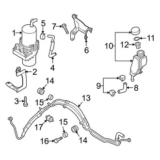 Mazda OE - Steering Gear & Linkage - Pump & Hoses