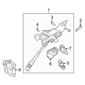 Mazda OE - Steering Column Components
