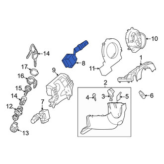 Mazda OE - Wiper Switch