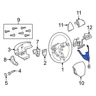 Mazda OE - Lower Steering Wheel Trim