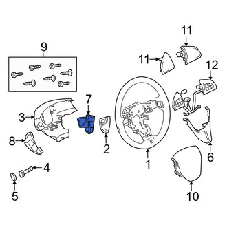 Mazda OE - Right Steering Wheel Radio Controls