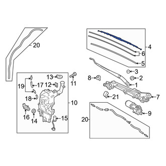 Mazda OE - Front Left Wiper Blade