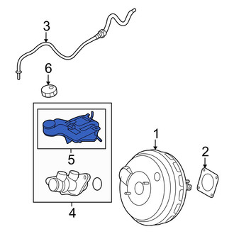 Mazda OE - Brake Master Cylinder Reservoir