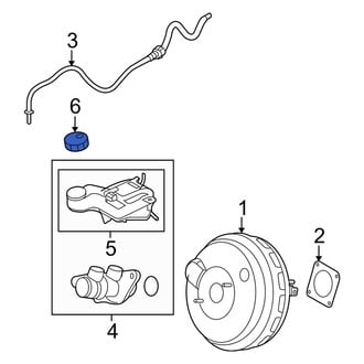 Mazda OE - Brake Master Cylinder Reservoir Cap