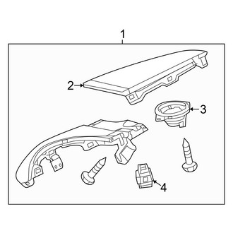 Mazda OE - Instrument Panel Components (With Bluetooth Handsfree)