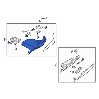 Mazda OE - Front Glove Box Assembly