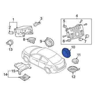 Mazda OE - Center Rear Speaker