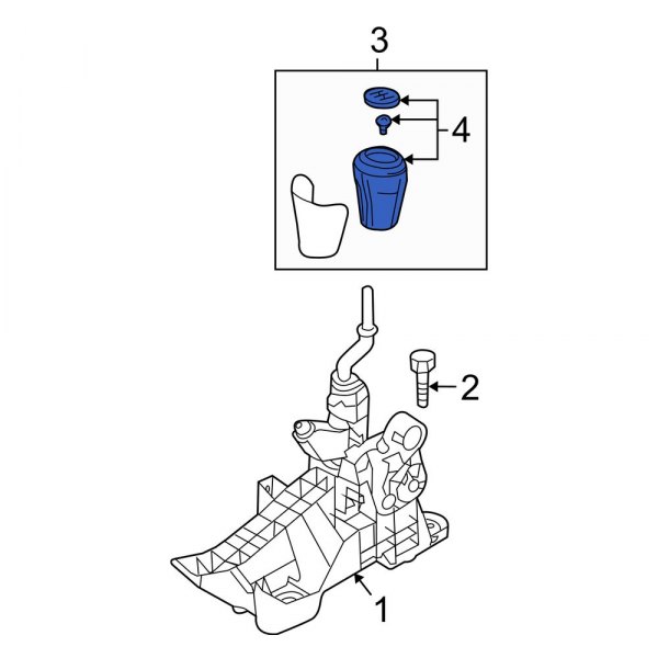 Automatic Transmission Shift Lever Knob Cover