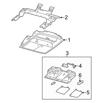 Mazda OE - Overhead Console