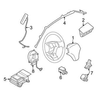 Mazda OE - Restraint Systems - Air Bag Components
