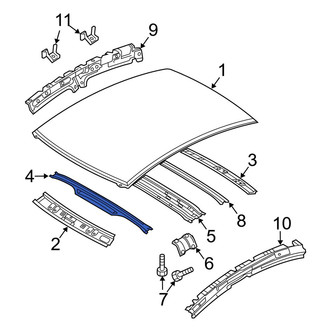 Mazda OE - Front Roof Panel Reinforcement