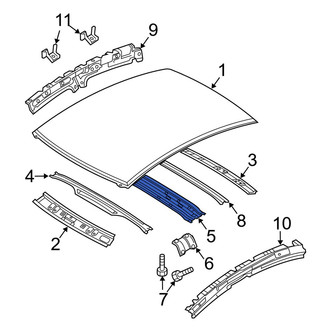 Mazda OE - Center Roof Panel Reinforcement