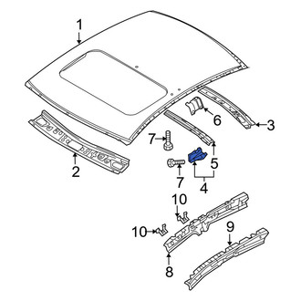 Mazda OE - Roof Panel Reinforcement