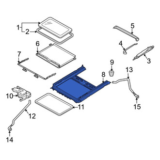 Mazda OE - Sunroof Frame