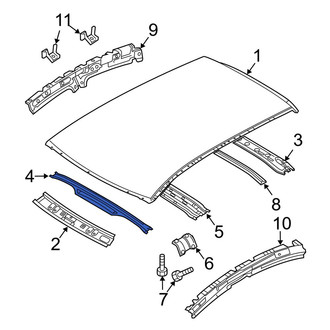 Mazda OE - Front Roof Panel Reinforcement