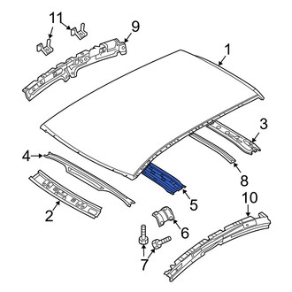 Mazda OE - Center Roof Panel Reinforcement