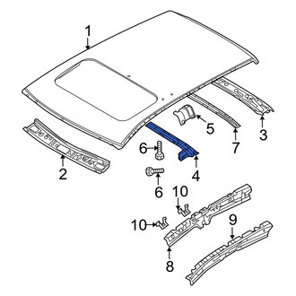 Mazda OE - Front Roof Panel Reinforcement
