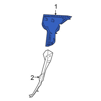 Mazda OE - Rear Left Interior Quarter Panel Trim Panel