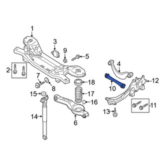 Mazda OE - Rear Lower Forward Suspension Control Arm