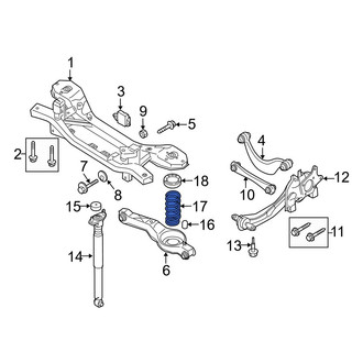 Mazda OE - Rear Coil Spring
