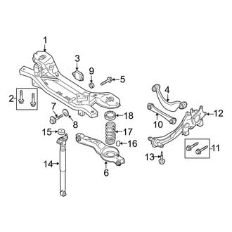 Mazda OE - Rear Suspension - Suspension Components