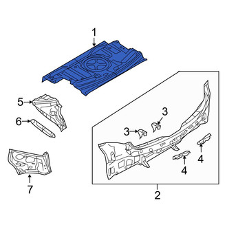 Mazda OE - Rear Package Tray