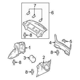 Mazda OE - Rear Body & Floor - Interior Trim (i / S Sedan)