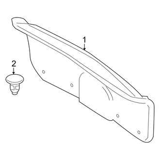 Mazda OE - Trunk Lid - Interior Trim (i / S Sedan)