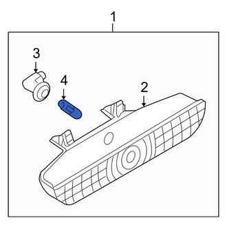 Mazda OE - Rear Back Up Light Bulb