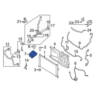 Mazda OE - Engine Coolant Reservoir