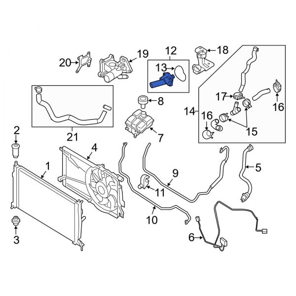 Engine Coolant Thermostat Kit