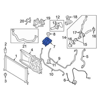Mazda OE - Engine Coolant Reservoir
