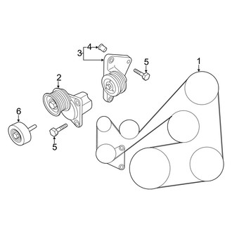 Mazda OE - Cooling - Belts & Pulleys
