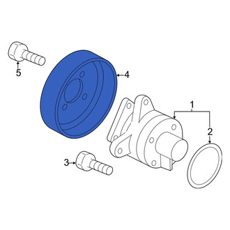 Mazda OE - Engine Water Pump Pulley