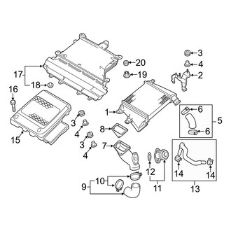 Mazda OE - Cooling - Intercooler (2.3L)