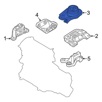 Mazda OE - Right Engine Mount