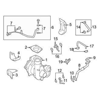 Mazda OE - Engine / Transaxle - Turbocharger & Components