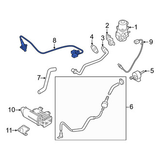 Mazda OE - Front Oxygen Sensor